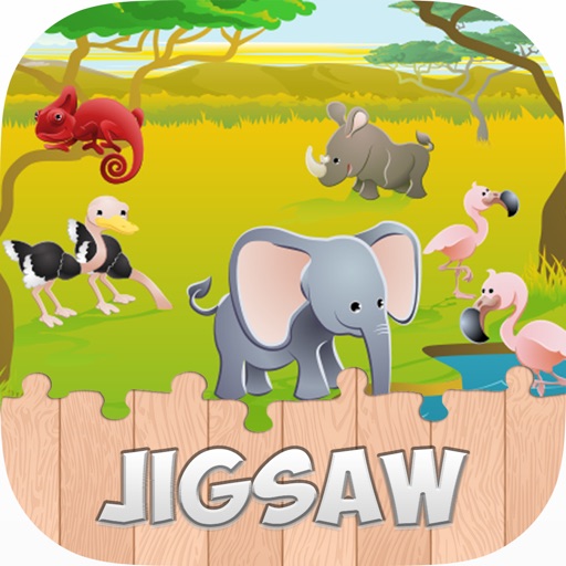 Animals Jigsaw Puzzle For Toddles & Kids iOS App