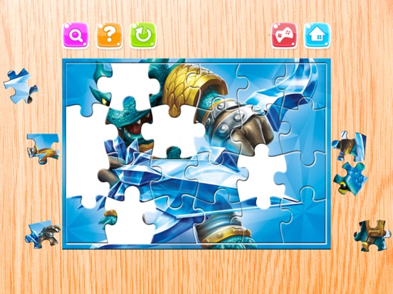 Cartoon Puzzle Jigsaw Puzzles Box for Skylanders iPad screenshot 2 - Games app