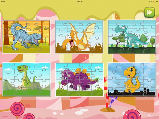 Screenshot #5 pour Dinosaur Jigsaw curieux apprendre anglais enfant