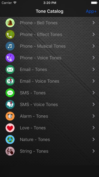 Ringtones for SMS, Emails, Phone Calls