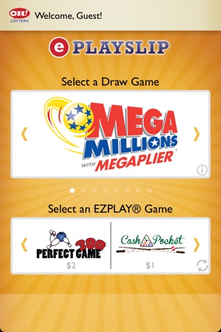 Ohio Lottery ePlayslip screenshot 2