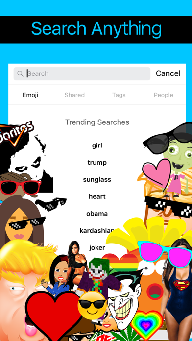 Screenshot #1 pour Mojiseed - Sticker Maker and Emoji Mixer