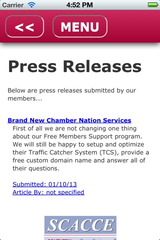 Southern California Assn of Chamber Executives screenshot 4