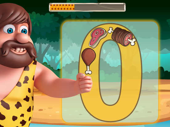 Caveman Kids Math 1 iPad screenshot