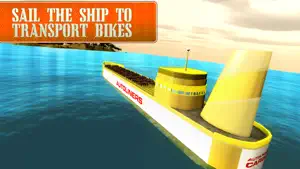 Bike Transporter Ship Simulator & Cargo game screenshot #4 for iPhone