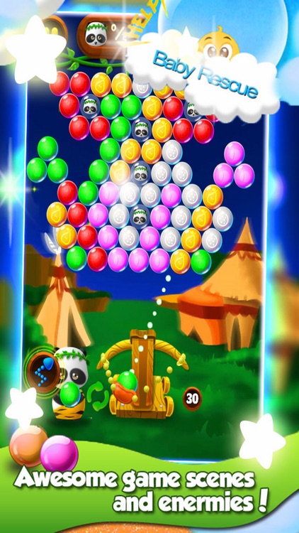 Ball Panda Shooting - Happy Lands