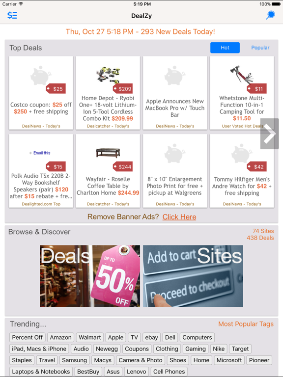 Screenshot #4 pour DealZy - Deals, Discounts, Coupons & Freebies