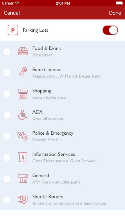 Badger Gameday Map screenshot-4