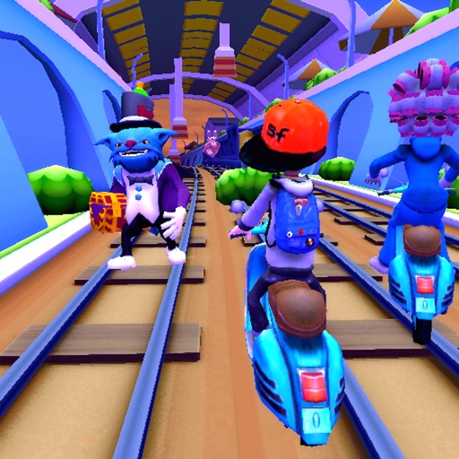 Subway Moto Racer 5 -Free Unity 3D iOS App