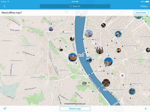 Screenshot #5 pour Budapest - Carte hors ligne et guide de la ville
