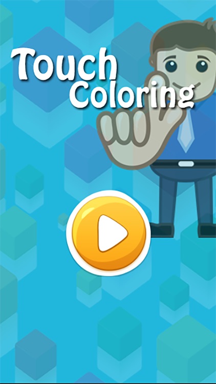 Touch coloring for kids - learning