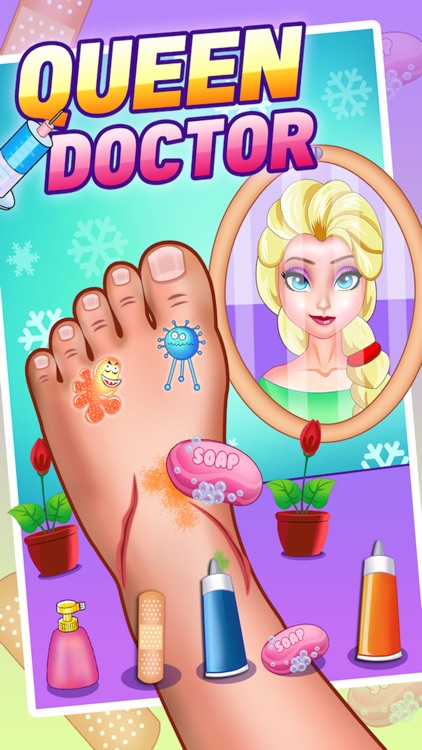 The Queen Doctor: Hospital game for children