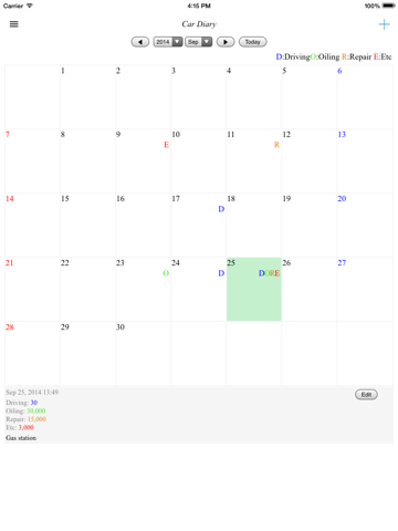 Screenshot #4 pour voiture journal