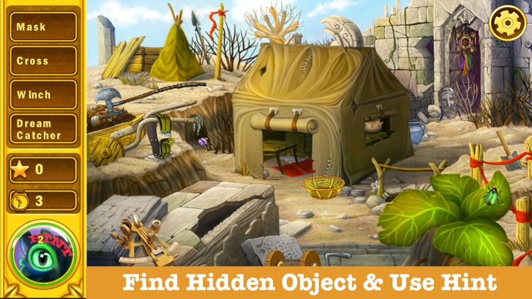 Hidden Object Desert: Find and Spot the difference
