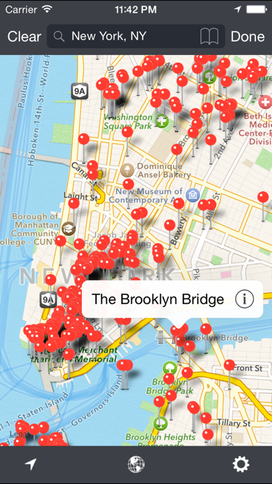Historical Markers Screenshot