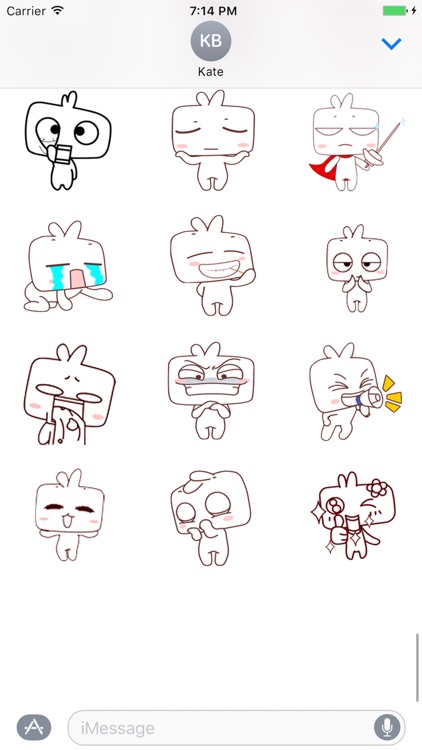 Smartphone Cute - Fc Sticker screenshot-3