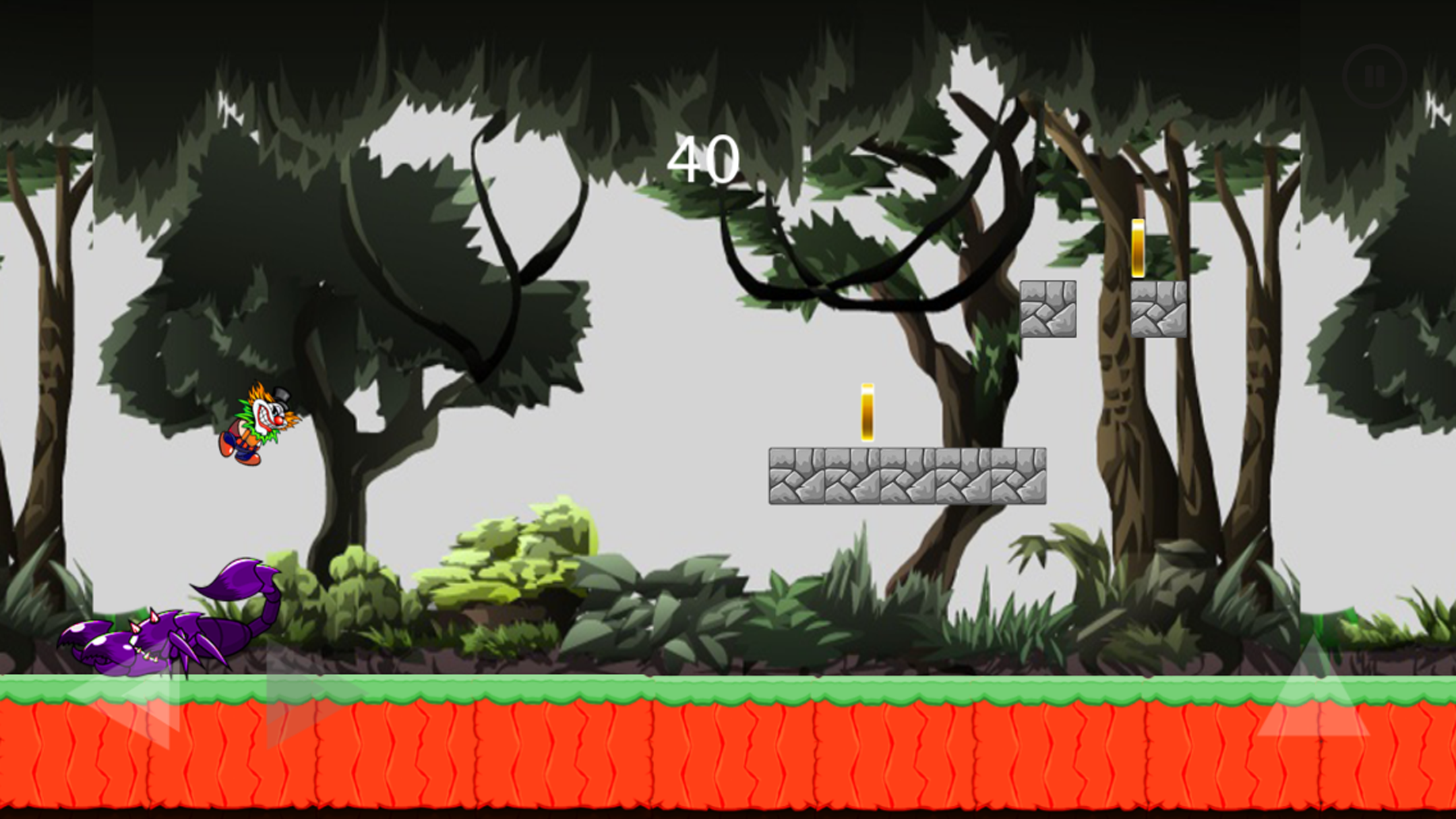 Joker Run and Jump on Giants Island screenshot 2