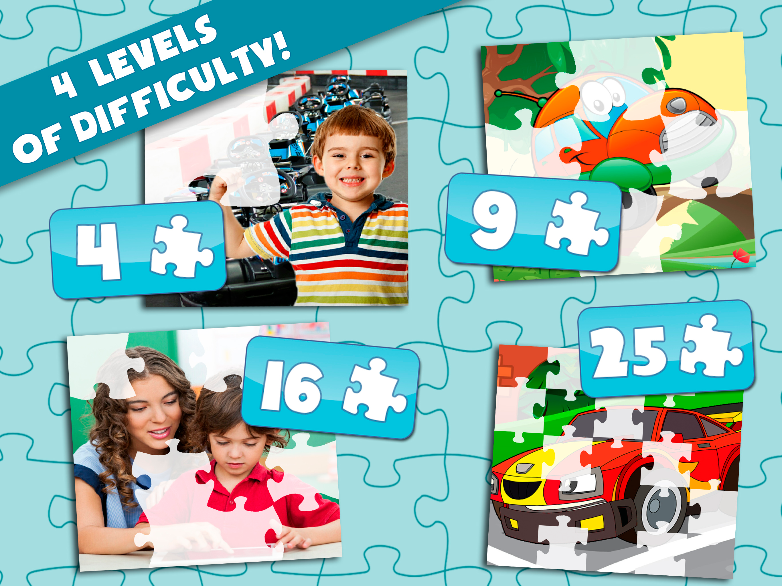 Slide Magic Puzzle & Photos - Cars Sliding Block