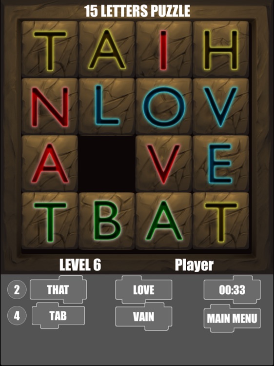 Four Words Puzzle HD