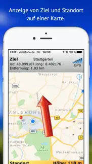 heimweg finder - gps navigations app iphone bildschirmfoto 2