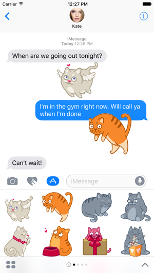 Cat Animated Stickers