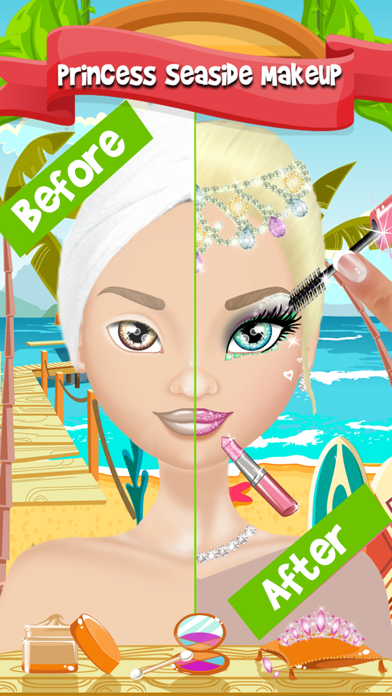 Screenshot #2 pour Princess Doll Makeover Salon (Go work, shop etc)