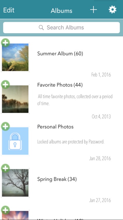 Photo Album Private Organizer screenshot-0