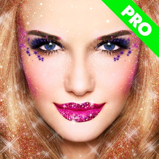 Glitter Makeup Camera Pro - Glamour Makeup Effect icon