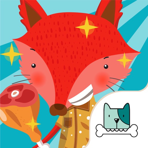 Kids Animal Game - The Fox & Chicken, Play & Learn Icon