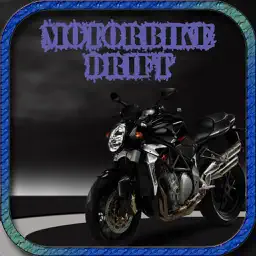 Most Adventurous Motorbike drift racing game app icon