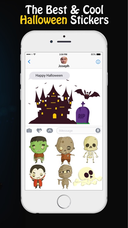 Happy Halloween Stickers for iMessage app