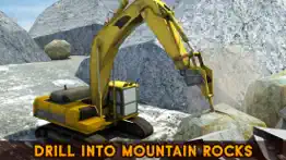 big rig excavator crane operator & offroad mining dump truck simulator game iphone screenshot 4
