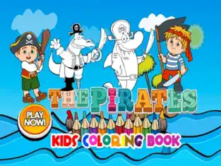 Billede 5 Pirate coloringbook kids free - Captain Jake ship for firstgrade iphone