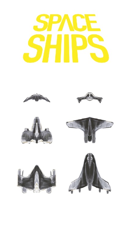 Spaceship stickers