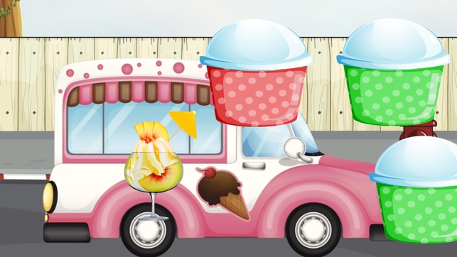 Gelado ! jogo para crianças : descobrir o mundo dos sorvetes