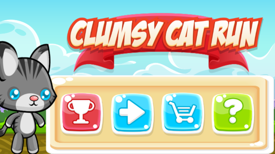 #1. Clumsy Cat Run - Top Running Fun Game for Free (iOS) Podle: Pruettanon Rattanalaoo