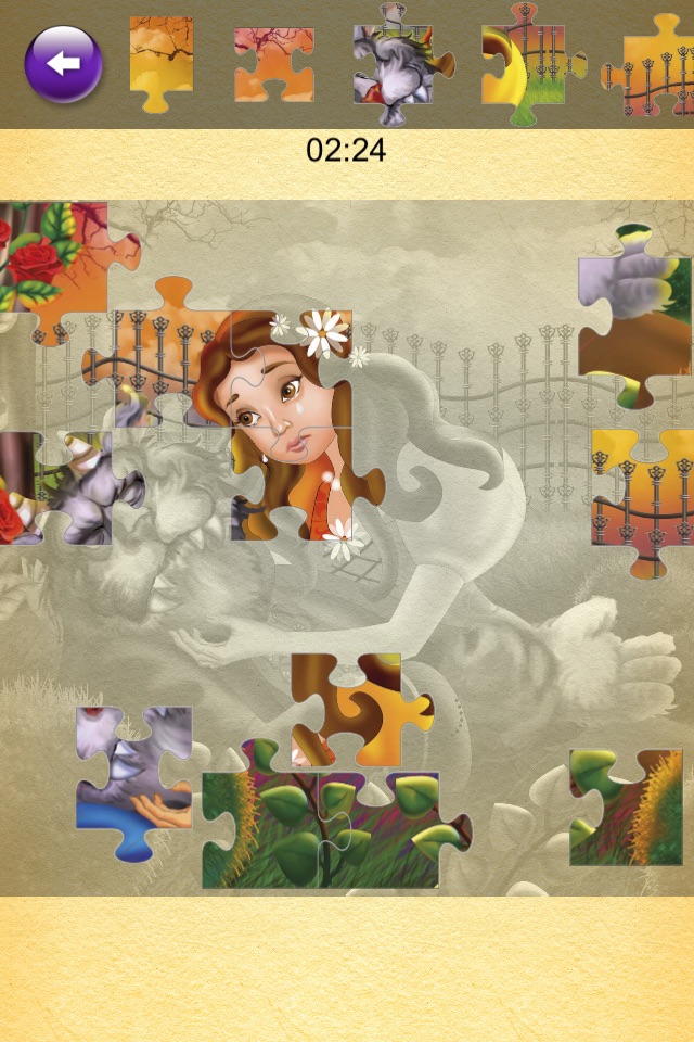 Beauty and the Beast Puzzle Jigsaw screenshot 4