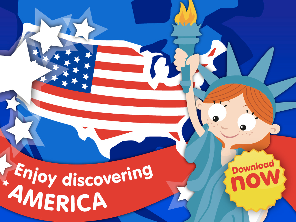 USA for Kids - Games & Fun with the U.S. Geography screenshot 6
