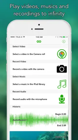 Game screenshot ∞ Play - Play a Video or Music to Infinity mod apk