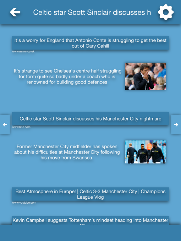 Screenshot #6 pour All The News - Manchester City FC Edition