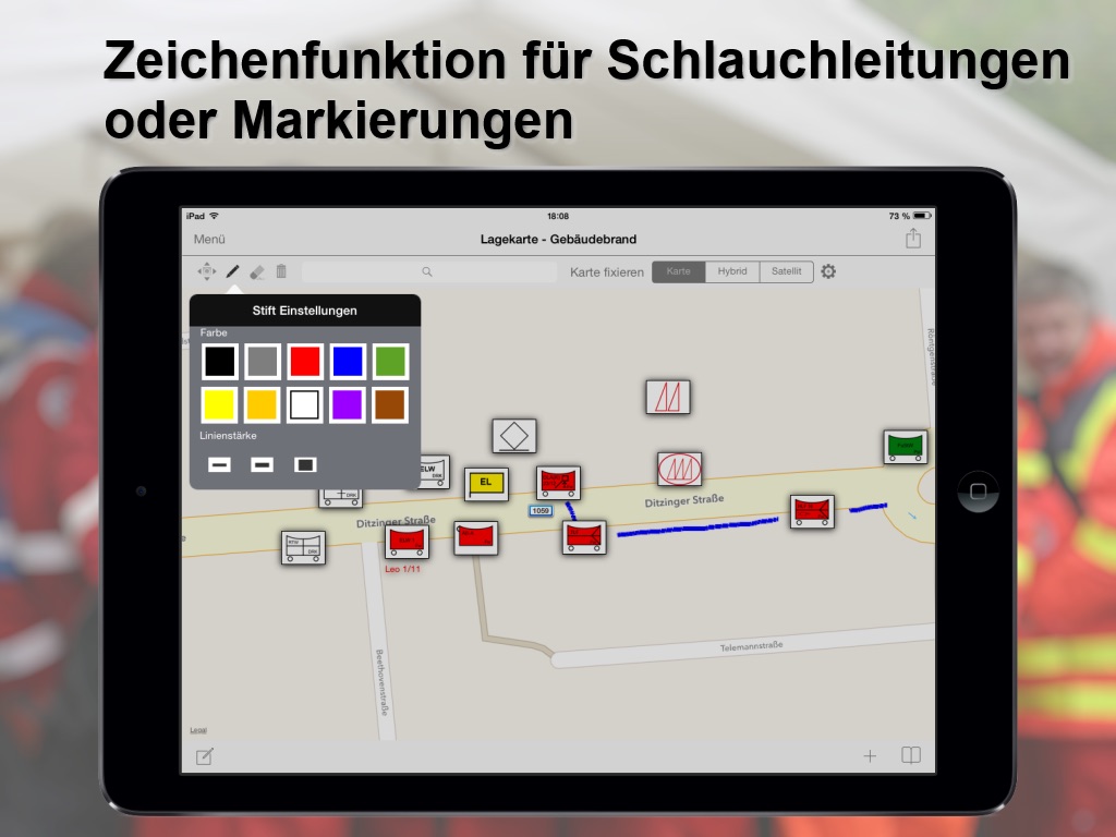 Mobile-Lagekarte screenshot 3
