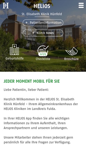 Helios Hünfeld Kliniken App(圖2)-速報App