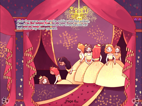 Screenshot #6 pour Twelve Dancing Princesses Interactive Book iBigToy