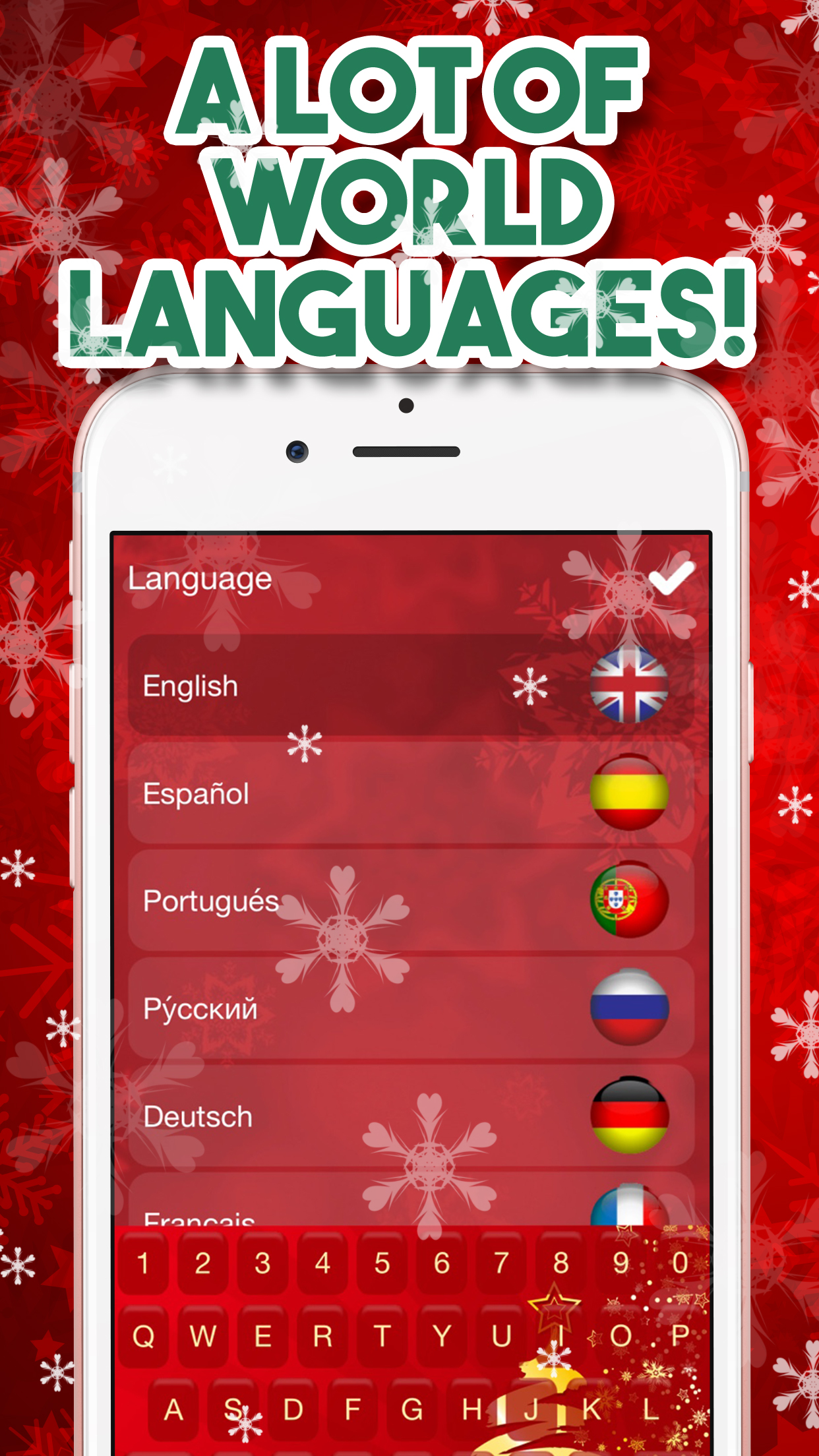 Christmas Keyboard – Xmas Themes & Emoji screenshot 4