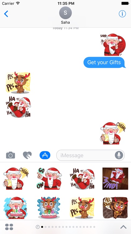 Santa Claus - Merry ChristMas Stickers Vol5