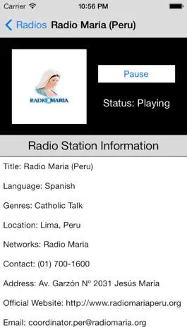 Game screenshot Peru Radio Live Player (Lima / Spanish / Perú) apk