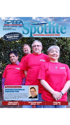 SPEEA Spotlite magazine