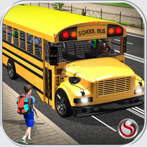 School Bus Driver – City Drive to Pick & Drop Kids icon