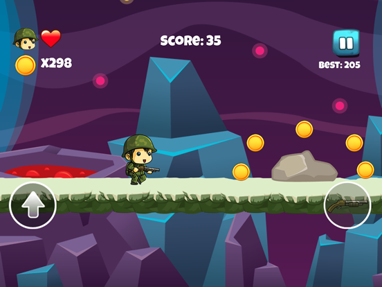 Screenshot #6 pour Soldat vs Alien - Jeu Aventure Gratuit pour Enfans