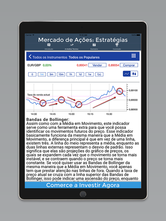 Screenshot #6 pour Mercado de Ações: Estratégias
